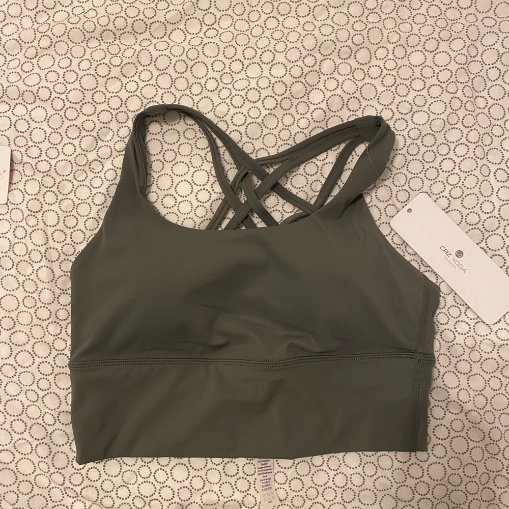 CRZ Yoga Longline Bra